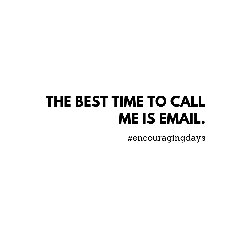Frase inspiradora: A melhor forma para Me contactares é com um e-mail.